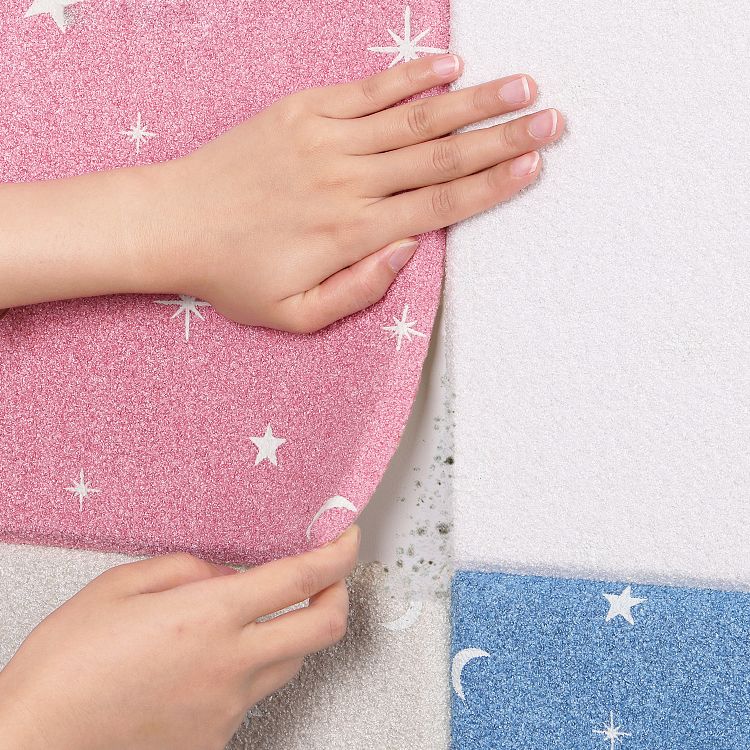 BowLift | Fluffy Soft Bag Panel Smooth Wall Interior Modern Board Set of 1