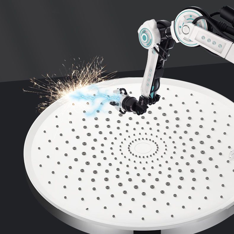 BowLift | Round Dual Shower Head H2O Kinetic Technology Adjustable Shower Head