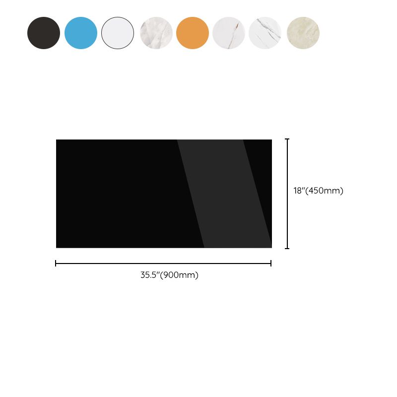 BowLift | Waterproof removable field tile wallpaper and adhesive wall tile in rectangular shape