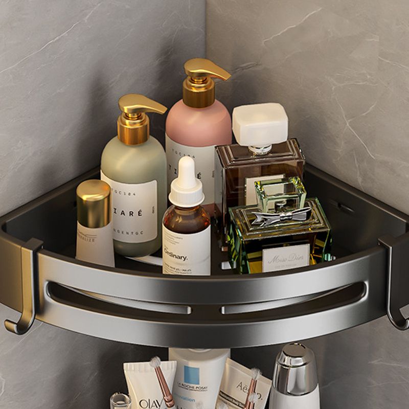 BowLift | Matt Black 2-piece modern bathroom accessories as a single item or as a set with bath shelf