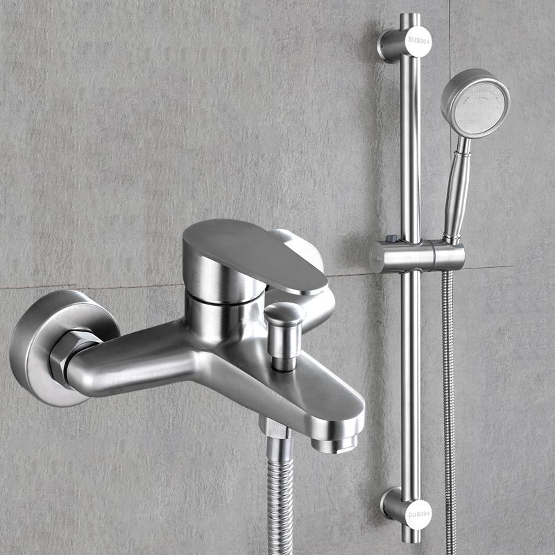 BowLift | Contemporary Bathtub Filling Trim 304 Stainless Steel Wall Mounted Bathtub Faucet