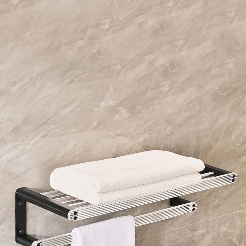 BowLift | Metal and acrylic bathroom accessories as a single piece or in a set in black