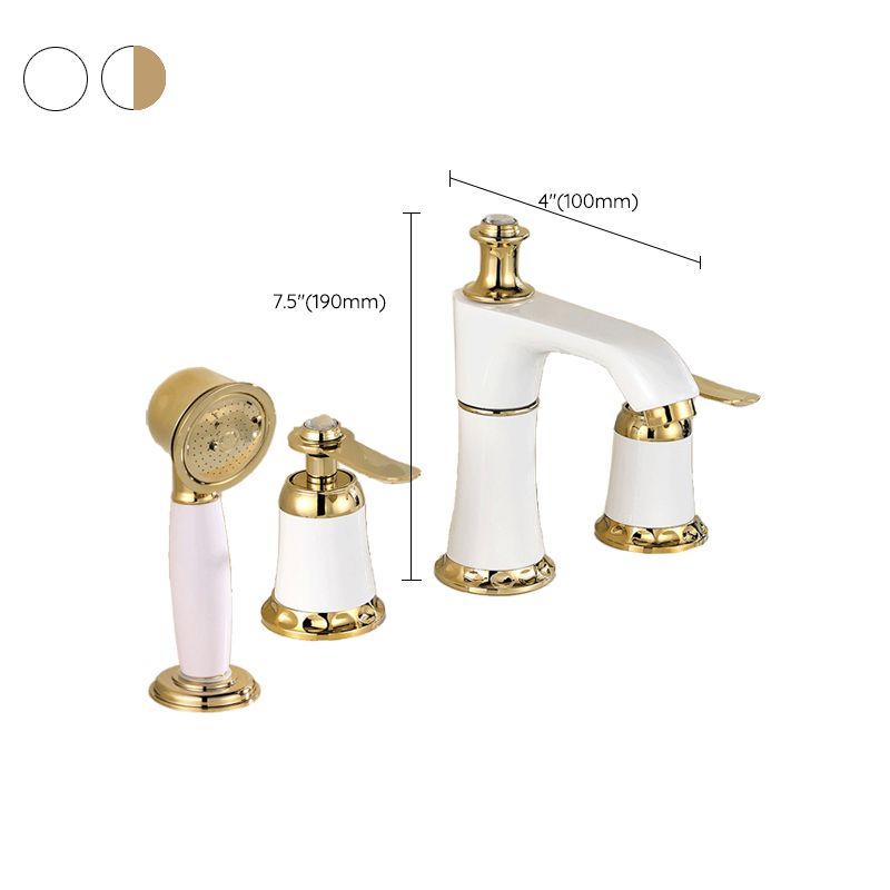 BowLift | Contemporary Tub Faucet Deck Mount Trim Bathtub Faucet Trim for Bathroom