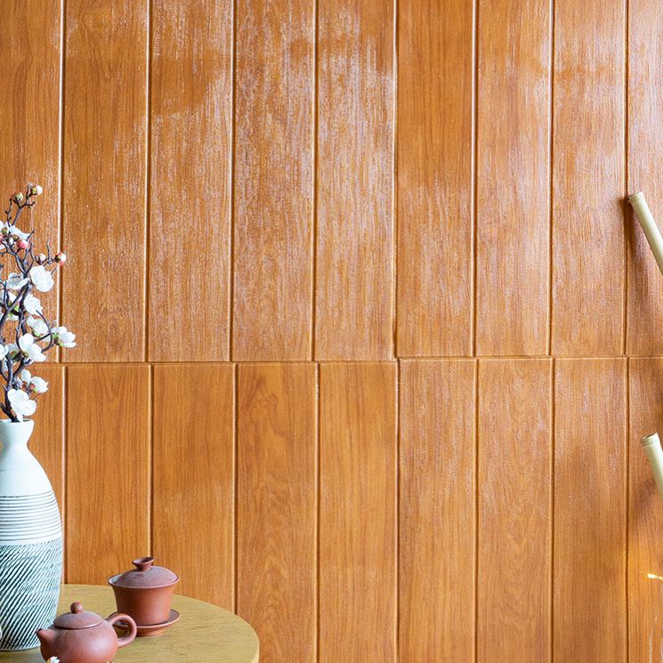 BowLift | Polygon Peel and Stick Back Wall Tile PVC Wood Peel and Stick Tile