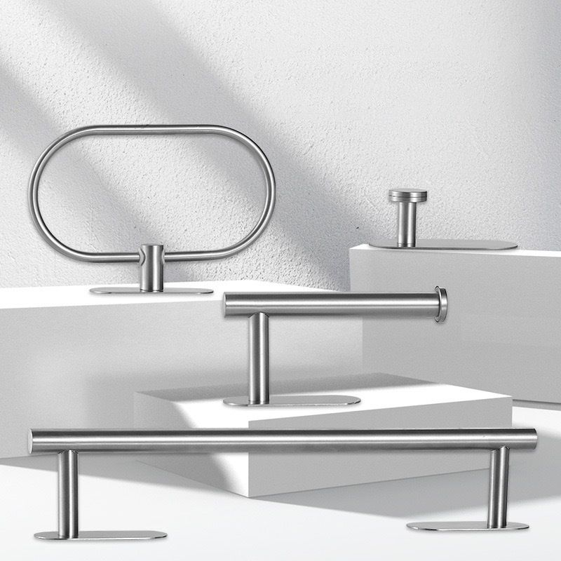 BowLift | Metal Bathroom Set 4-piece Modern Style Bathroom Fixtures Set