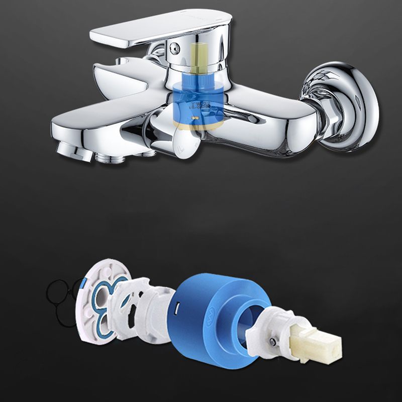 BowLift | Popular Bathtub Filler Wall-Mounted Lever Handle Fixed Bathtub Faucet Trim