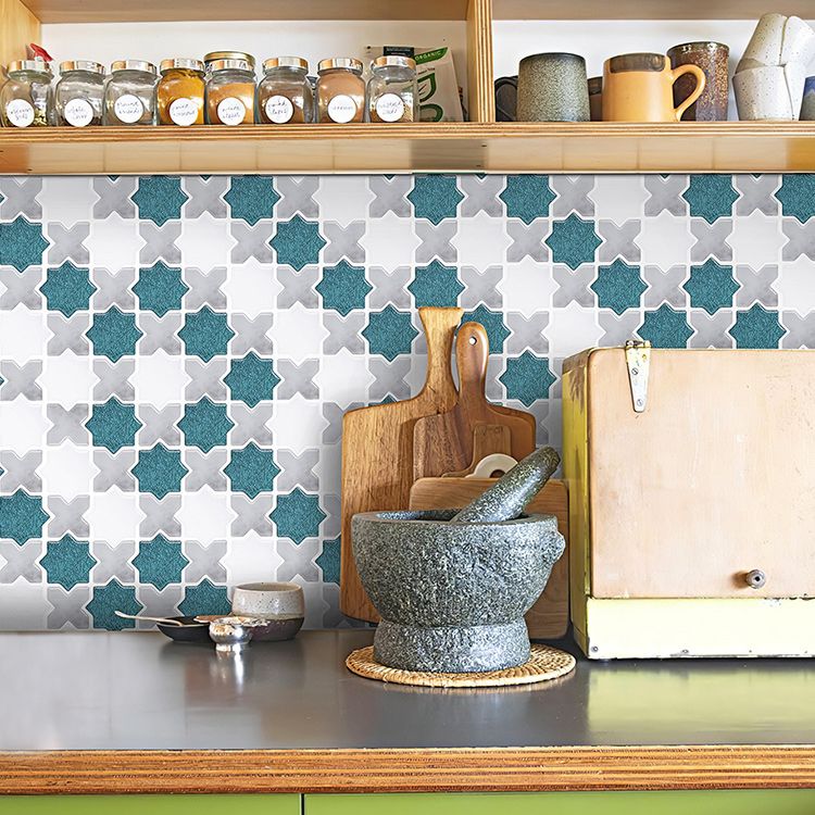 BowLift | Plastic Peel & Stick Mosaic Tiles Waterproof Mosaic Tiles Wallpaper