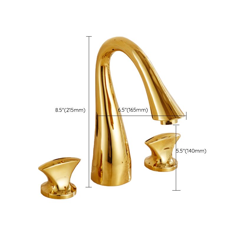 BowLift | Widely Used Bathroom Faucet 3 Hole Round Sink Faucet