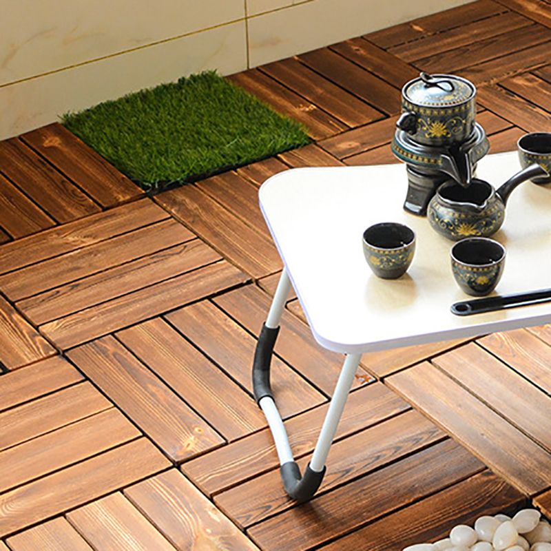 BowLift | Wood Deck/Patio Floor Tiles with Click Installation Floor Slabs Tiles