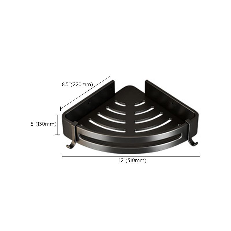 BowLift | Matt Black 2-piece modern bathroom accessories as a single item or as a set with bath shelf