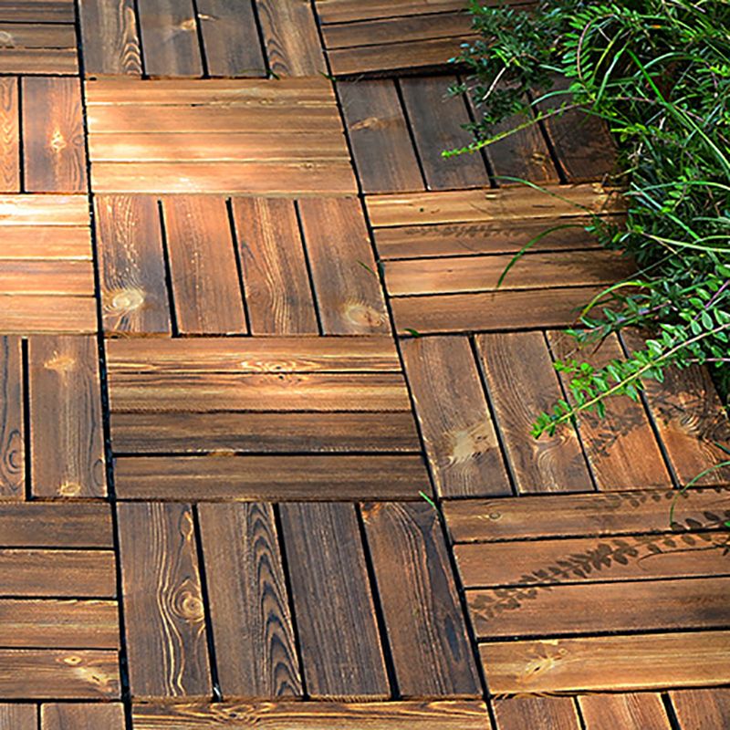 BowLift | Wood Deck/Patio Floor Tiles with Click Installation Floor Slabs Tiles