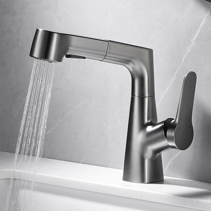 BowLift | Pull-out Vessel Faucet Modern Sink Faucet with a Single Lever Handle