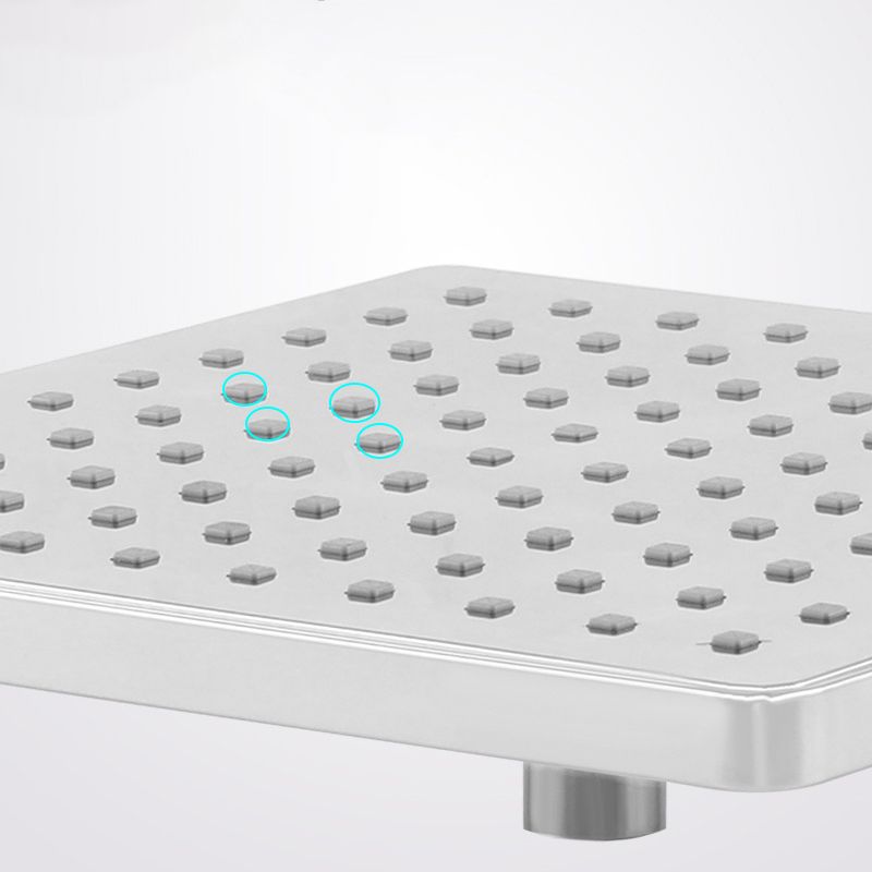 BowLift | Bathroom Standard Showerhead Rainfall Square Ceiling Mounted Showerhead