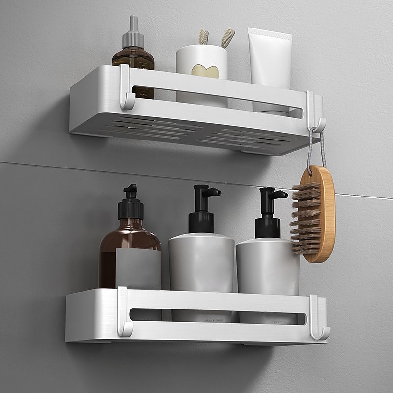 BowLift | Silver Bathroom Accessory Set Modern Anti-Rust 1/2/3 -piece Bath Shelf