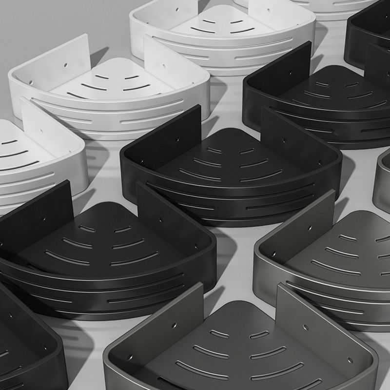 BowLift | 3-piece bathroom accessory set Contemporary aluminum bathroom shelf