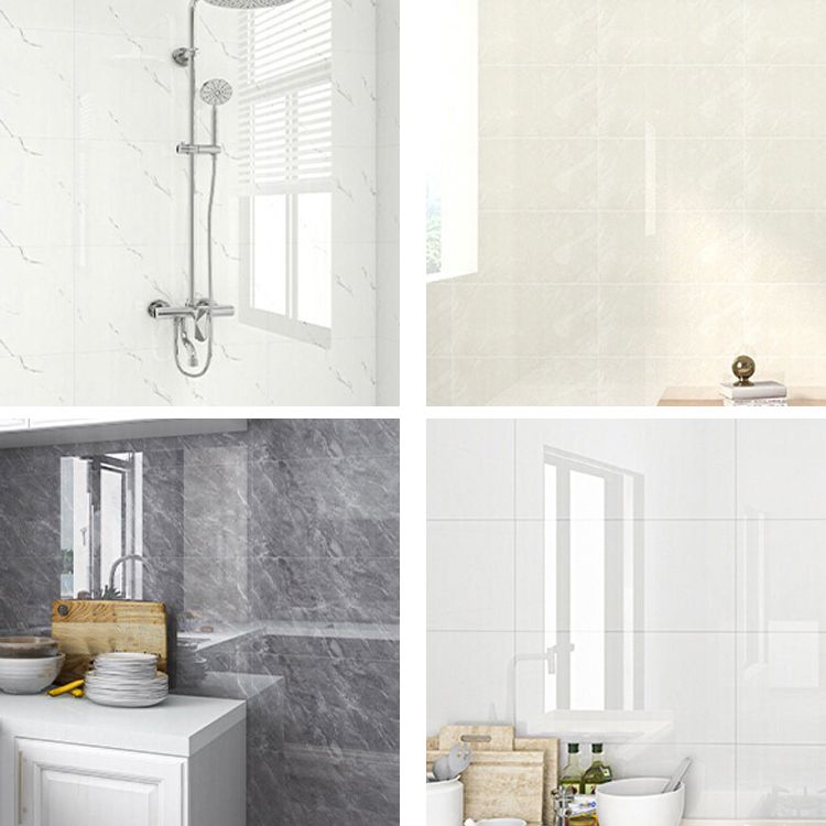 BowLift | 10-pack 12" X 23" PVC rectangular peel & stick field tile kitchen and bathroom back paneling