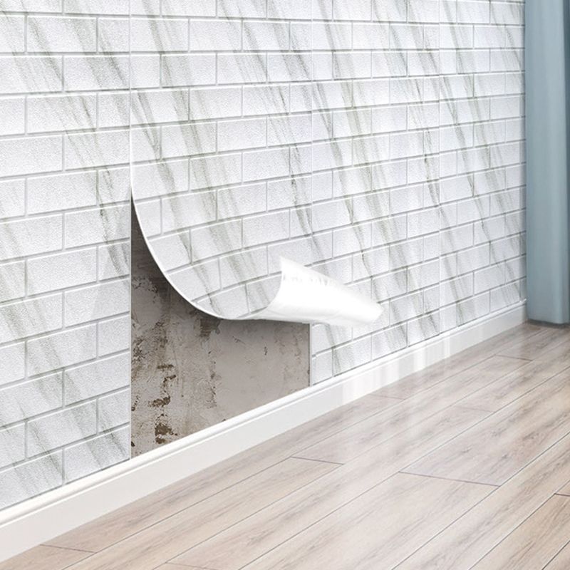 BowLift | Industrial Wall Panel, 3D Brick Bathroom Wall Panels Set of 2