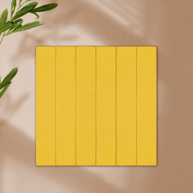 BowLift | Solid color 3D embossed wall panel waterproof foam interior wall tile