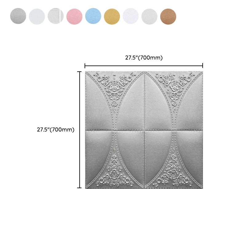 BowLift | Modern Style Plastic Wall Panel Living Room Peel and Stick 3D Wall Covering