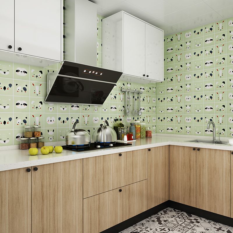 BowLift | Plastic Peel-and-Stick Back Wall Tiles Waterproof Single_TILE Wallpaper