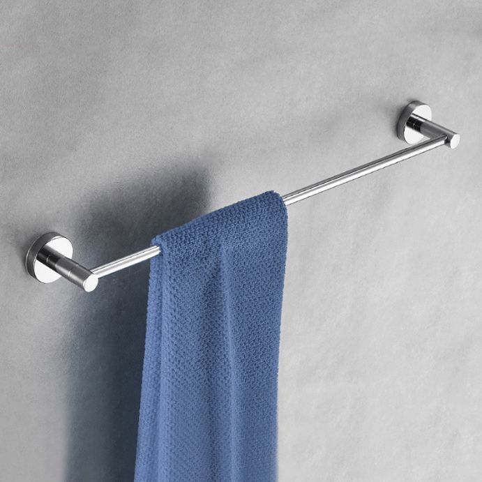 BowLift | Polished Chrome Modern Bathroom Accessories Set with Towel Bar/Paper Holder
