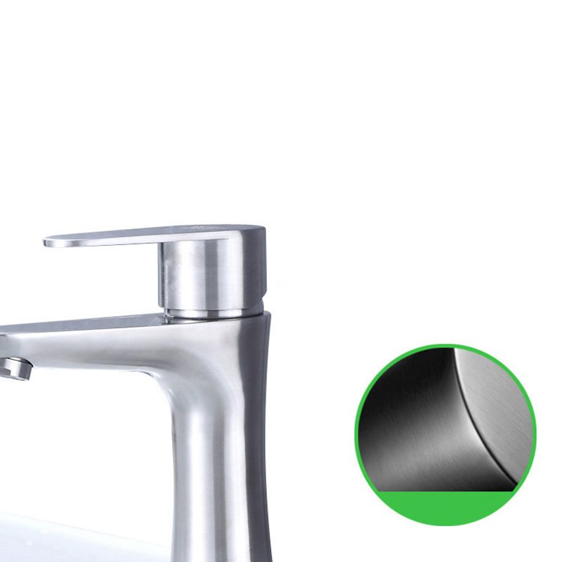 BowLift | Modern Basin Tap Monochrome Center Mount Low Arc Faucet for Bathroom
