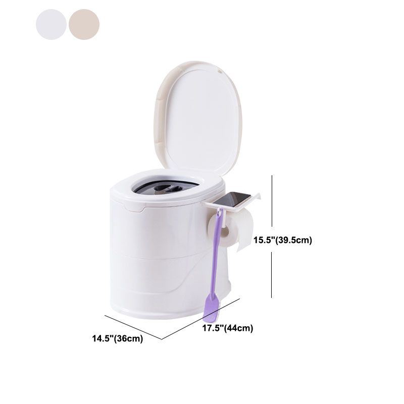 BowLift | Contemporary Floor-Mounted Toilet Plastic WC for the Bathroom