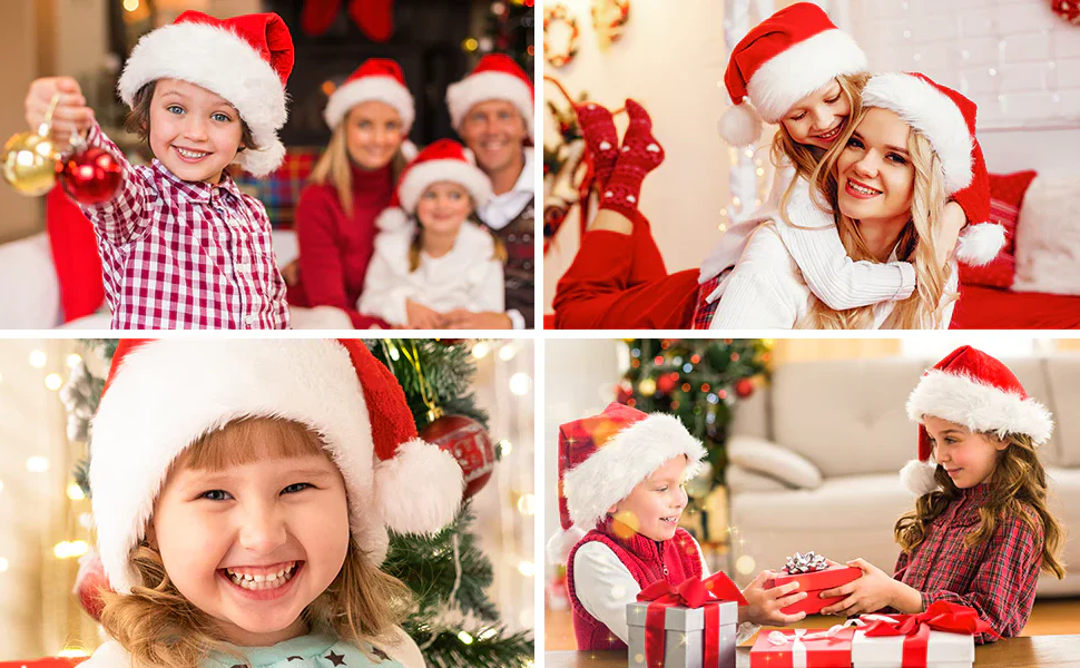 BowLift | Merry Christmas LED Light Hat Santa Claus