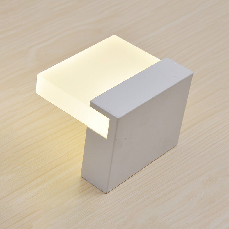 BowLift | Acrylic Plate Wall Light Minimalist LED 1 Light Wall Lighting Ideas in Warm/White Light