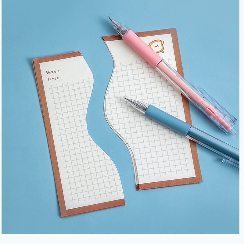 BowLift | Morandi Cartoon Pattern Student Universal Knife Pen