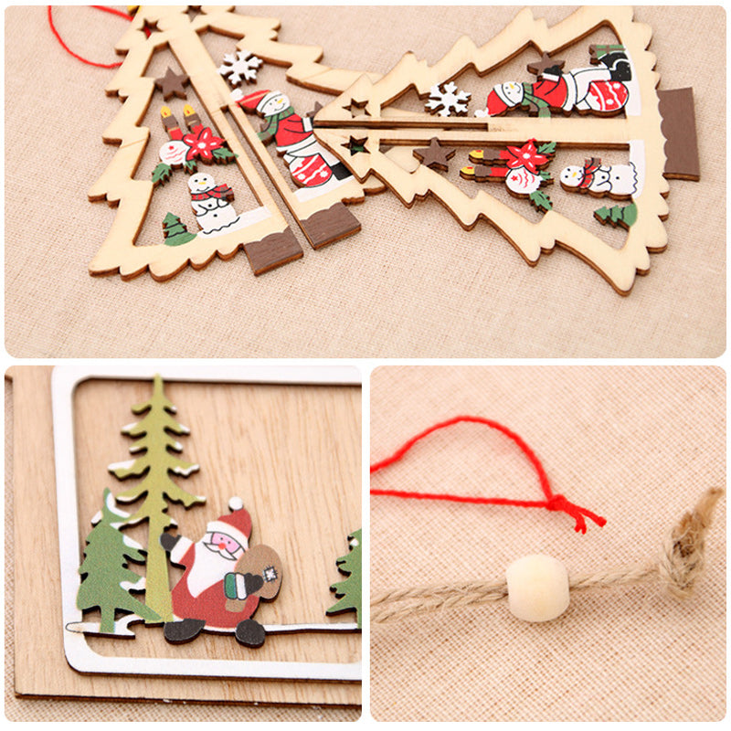 BowLift | Christmas Wooden Pendant