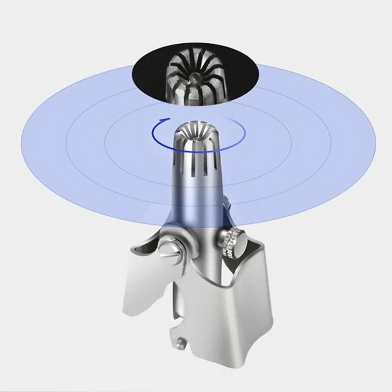 BowLift | Safe Touch Stainless Steel Nose Hair Trimmer