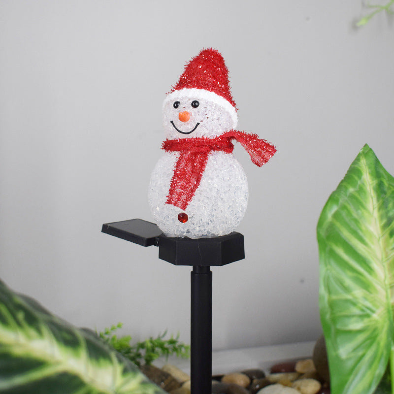 BowLift | Super Cute Waterproof Solar Power Snowman Lamp