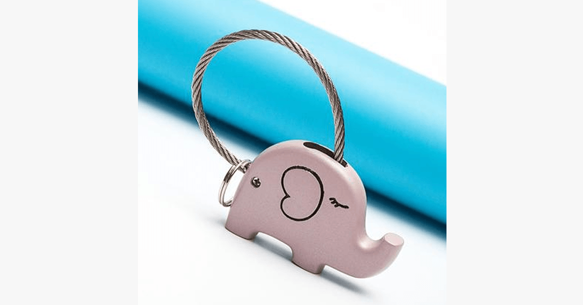 BowLift | Elephant Love Keychain Set