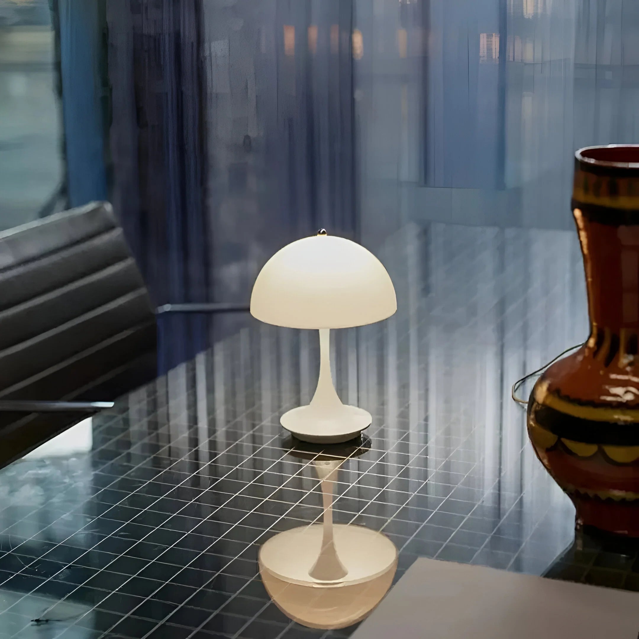 LumeMush – Touch-Dimmable Mushroom Table Lamp