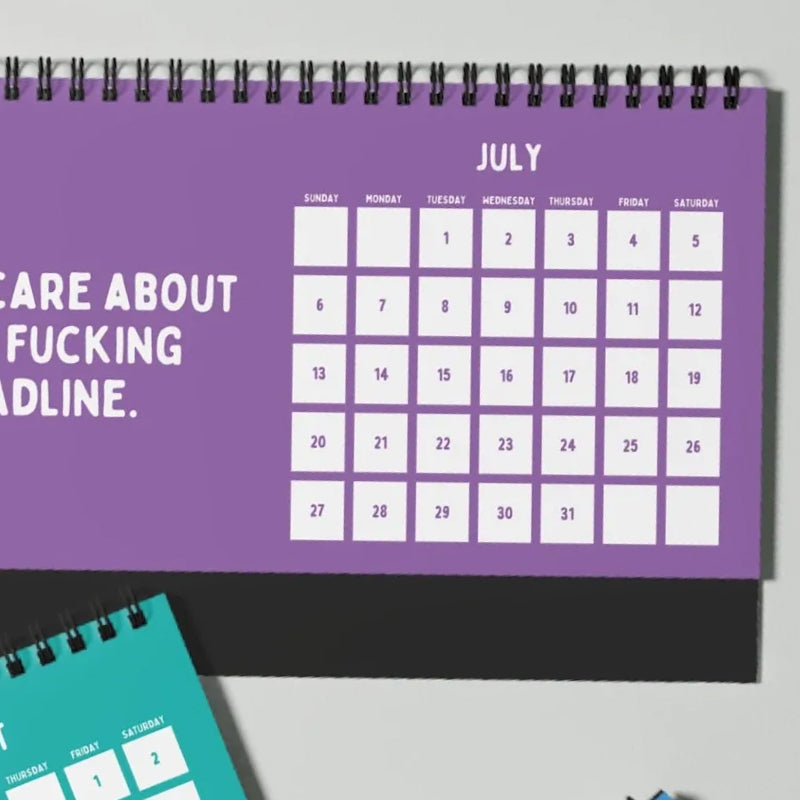 BowLift | Funny 2025 sarcastic calendar