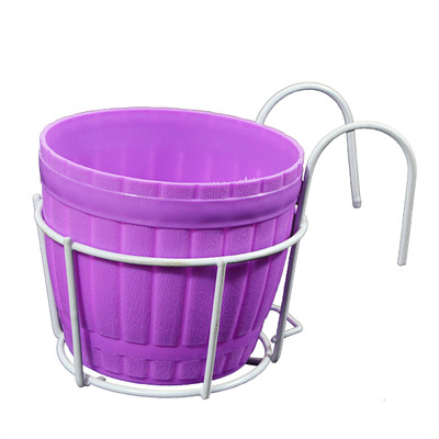 BowLift | Practical plant pot holder with stable metal frame for balcony and terrace