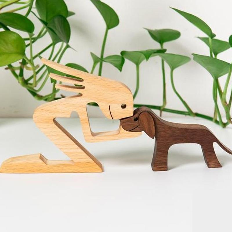 BowLift | Pet Lover - Wooden Sculpture Table Ornaments