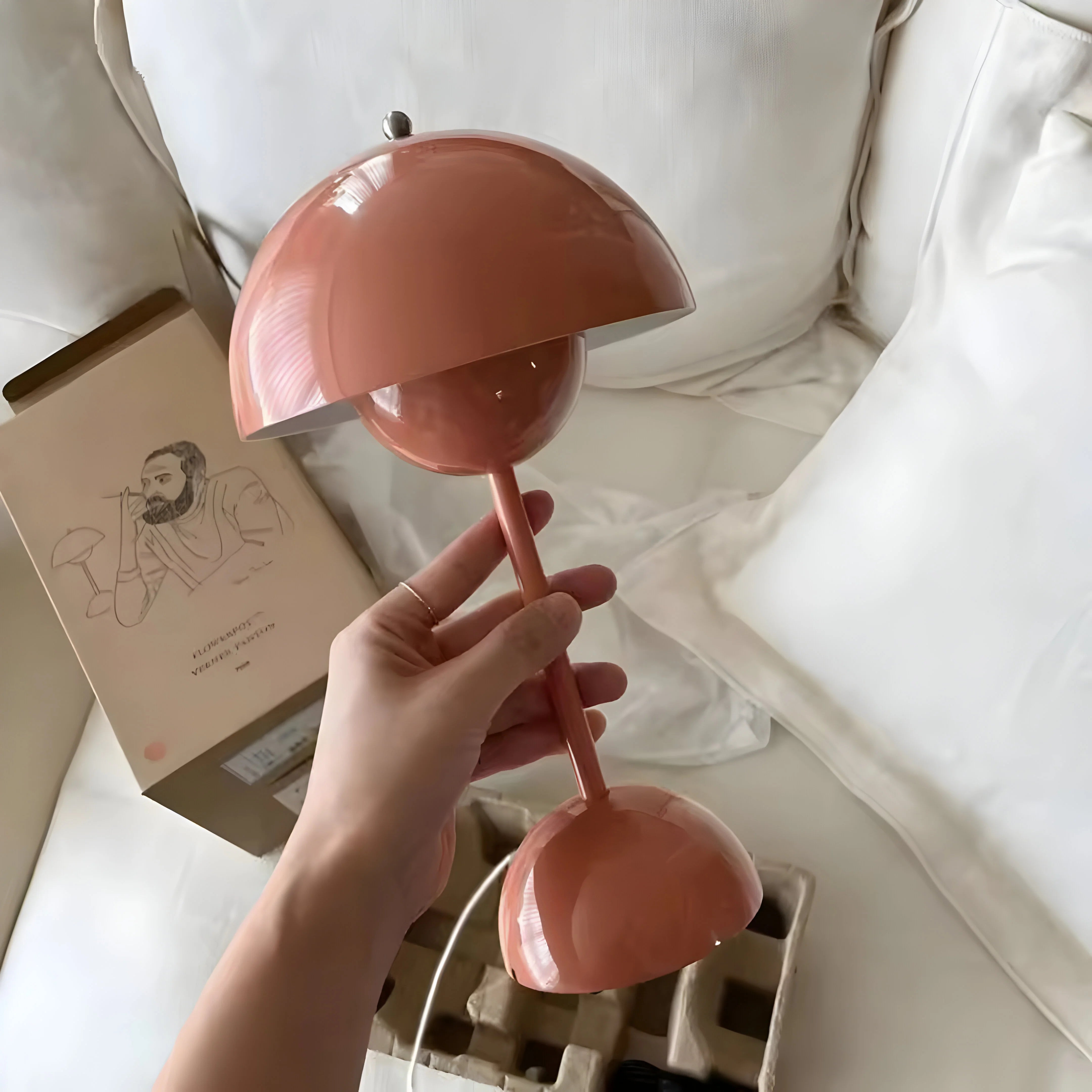 GlowCap - Soft Glow LED Table Lamp