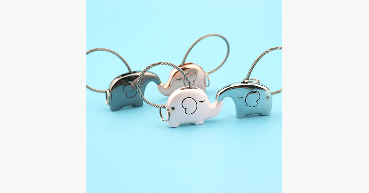 BowLift | Elephant Love Keychain Set