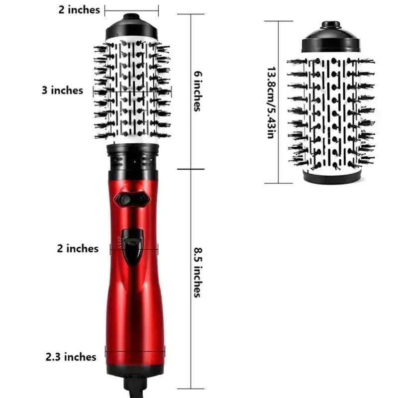BowLift | 3-in-1 electric hair styler with hairdryer, brush & curling iron function