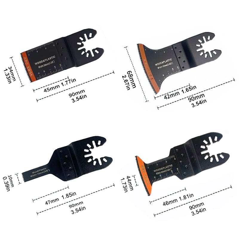 BowLift | Edgeless Oscillating Tool Blades (20 Pieces)