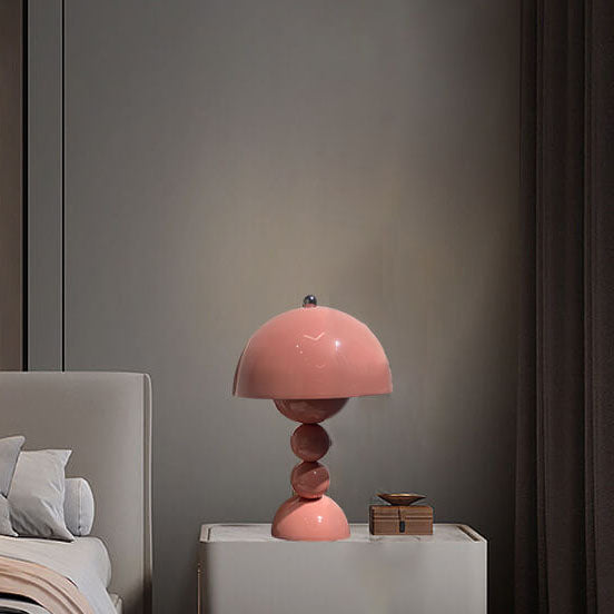 BowLift | Modern Luxury Table Lamp made of Green Pumpkin Ceramic with 1 Light – Ideal for Night/Living Room/Bedroom/Office