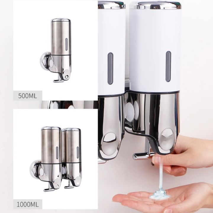 BowLift | DuoPure Wall Dispenser – Stylish Soap Dispenser for a Tidy Bathroom