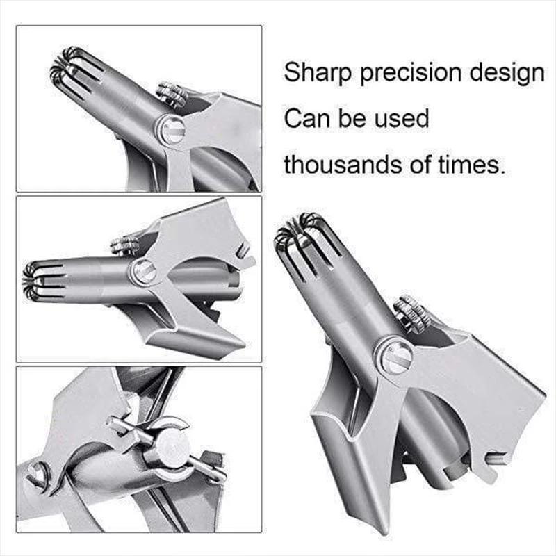 BowLift | Safe Touch Stainless Steel Nose Hair Trimmer