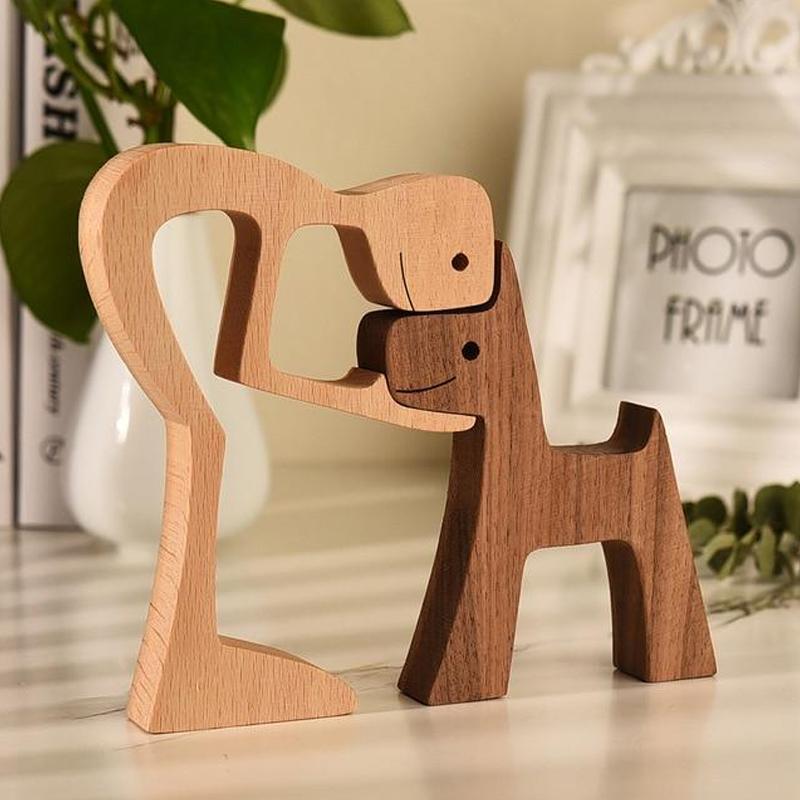 BowLift | Pet Lover - Wooden Sculpture Table Ornaments