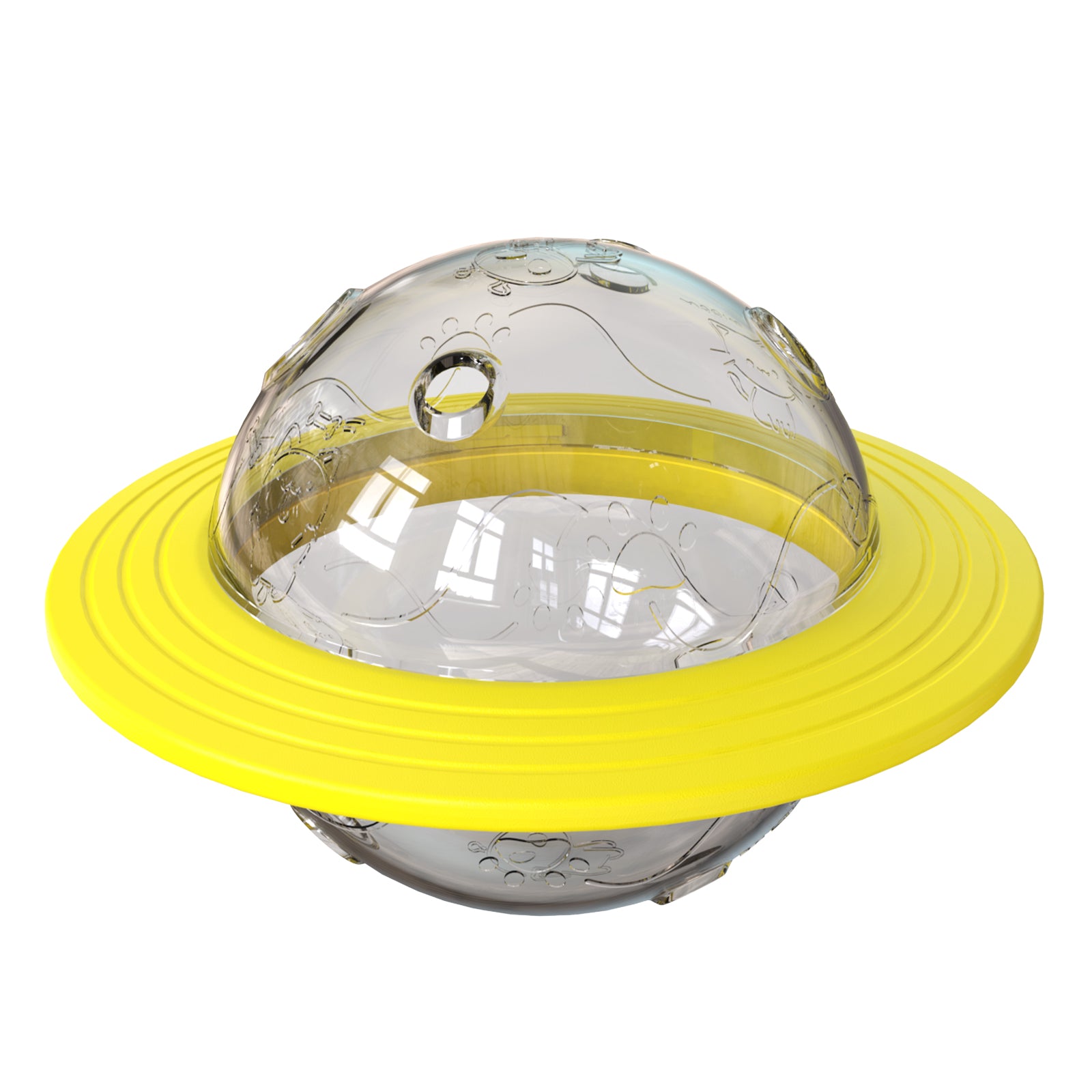 Planet Frisbee Slow Feeder – Food-Dispensing Toy for Dogs