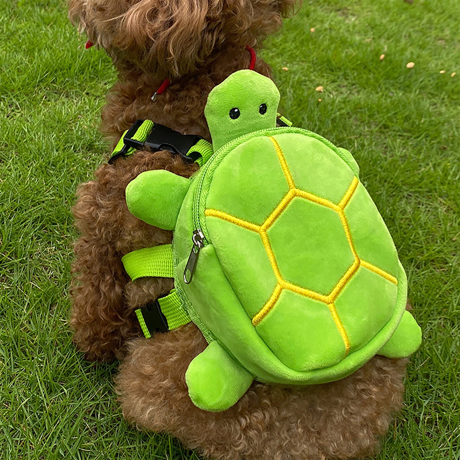 BowLift | Turtle-Shaped Dog Snack Bag & Pet Backpack – Soft, Portable & Spacious