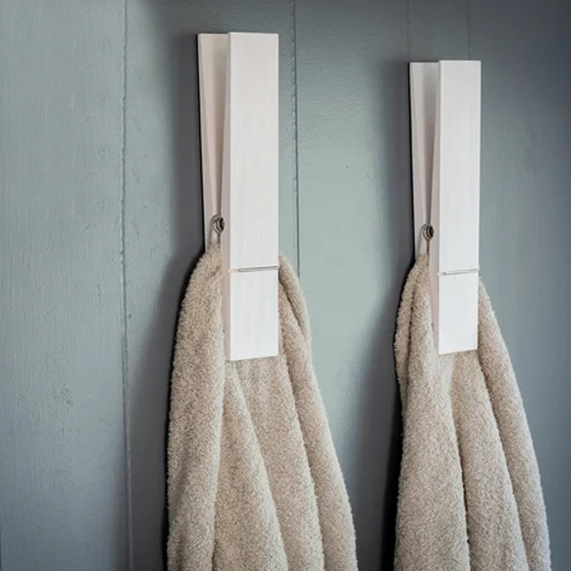 BowLift | Clothespin Bathroom Towel Holder