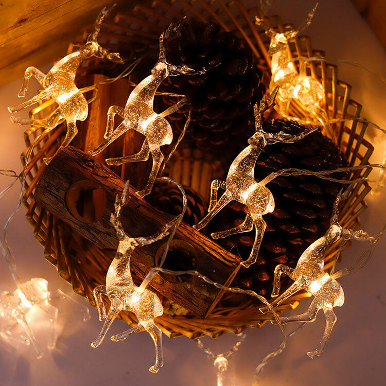 BowLift | Christmas Decor Elk LED Decoration Battery String Lights